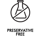 PRESERVATIVE FREE